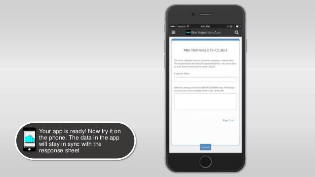 Build a Mobile App with Google Forms and AppSheet