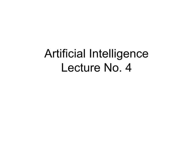 Artificial Intelligence PEAS | PPTX