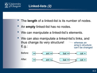 Linked list Data structure and Algorithm: Advance Relational algebra | PPT