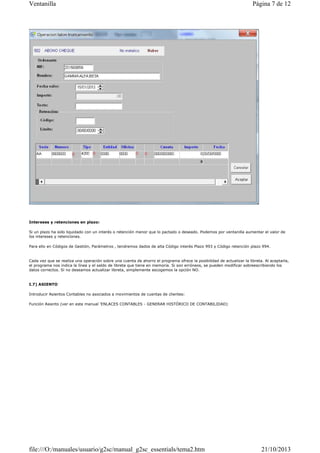 04 Manual VisionCredit Gregal Entidades Financieras  - ventanilla, traspasos, transferencias -