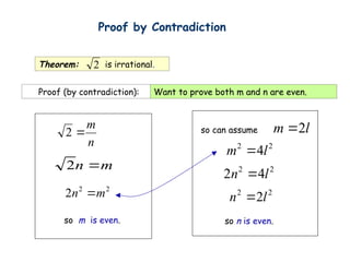Discrete Math Introduction Methods Proof Methods_of_Proof In Discrete Mathematics | PPT