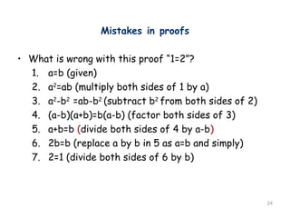 Methods_of_Proof In Discrete Mathematics | PPT