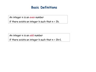 Methods_of_Proof In Discrete Mathematics | PPT