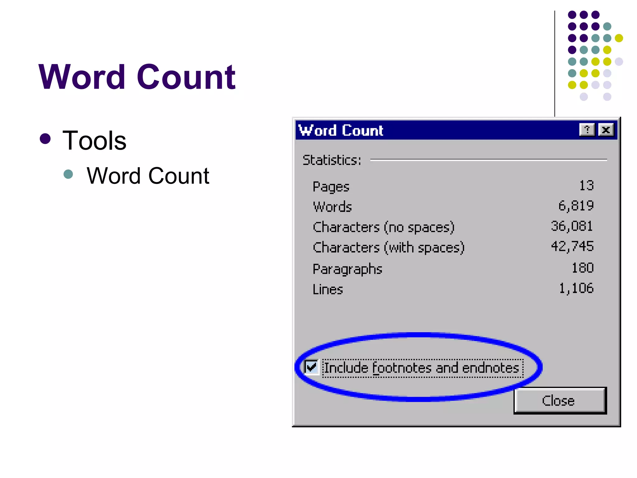 Word Count Tools Word Count 