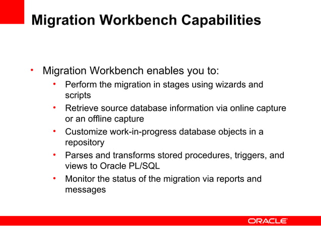 Oracle To Sql Server migration process | PPT