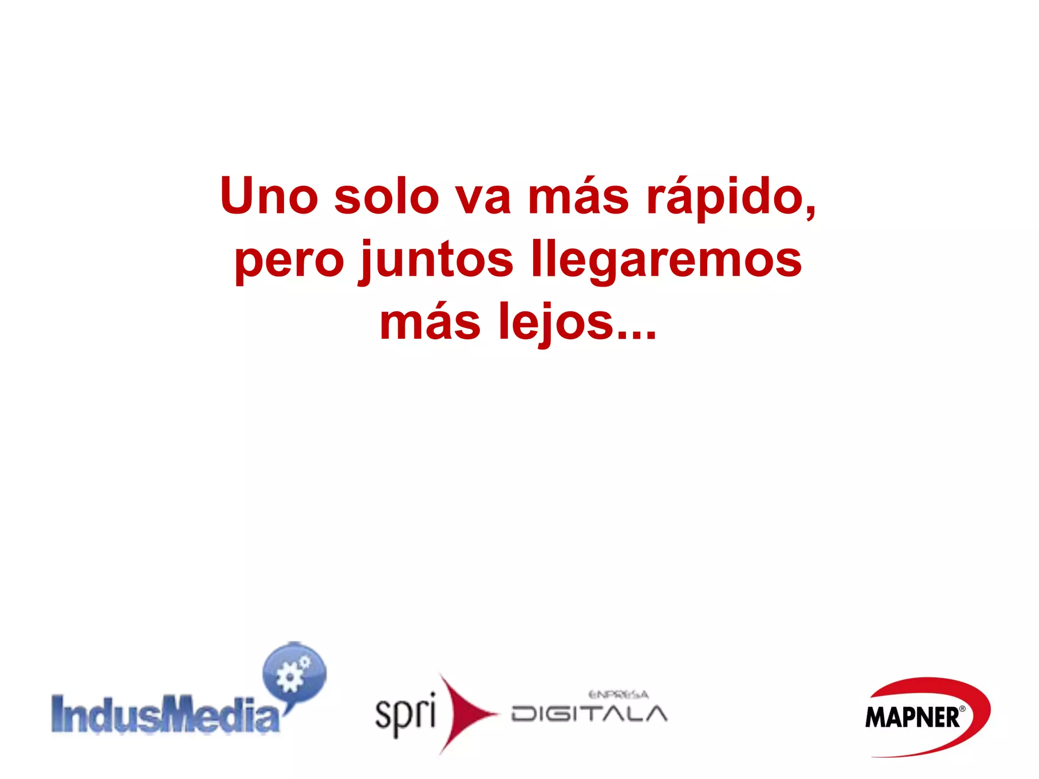 Indusmedia 2018. Mapner. Mikel Irizar | PDF
