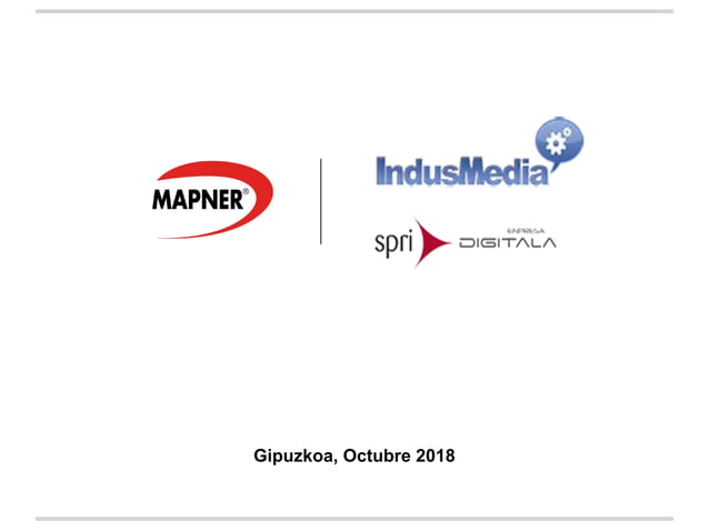 Indusmedia 2018. Mapner. Mikel Irizar | PPT | Descarga Gratuita