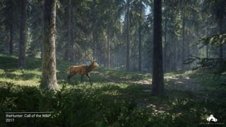 11
AVALANCHE STUDIOS
AT A GLANCE
JUNE 2016
theHunter: Call of the Wild*
2017
 