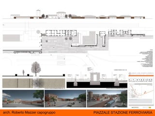 arch. Roberto Mazzer capogruppo   PIAZZALE STAZIONE FERROVIARIA
 