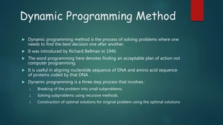 Sequence Alignment | PPTX