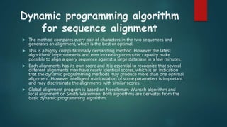 Sequence Alignment | PPT