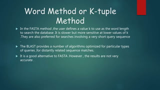 Sequence Alignment | PPTX