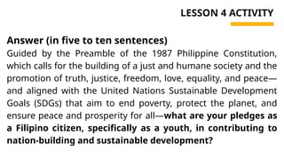 Comprehensive Citizenship Training: Understanding Filipino Identity ...