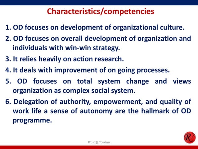 Operational Components of OD | PPTX | Business and Finance