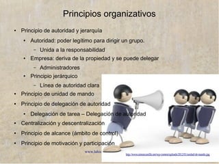 www.lahistoriayotroscuentos.es
Fases de la función de control
● Establecer unos estándares de resultado
● Evaluables cuantitativamente
● Recoger aspectos vitales (producción, costes, ingresos...)
● Medir los resultados reales
● En el tiempo adecuado
● Comparables
● Comparar los resultados con los estándares
● Periodicidad
● Determinar las razones de la diferencias
● Tomar las decisiones oportunas:
● Corregir desviaciones
● Eliminar distorsiones
● (Replantear objetivos)
http://www.sergiomartin.es/wp-content/uploads/2014/03/control.jpg
 