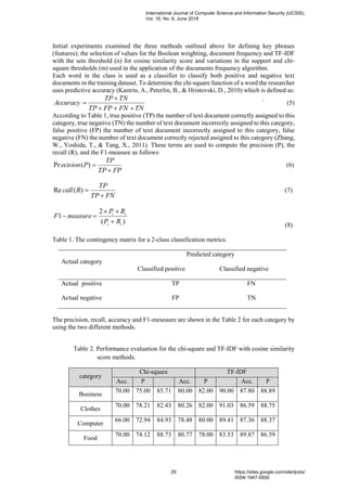 An Evaluation of Preprocessing Techniques for Text Classification | PDF