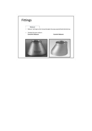 Jenis Reducer pipeline components | PDF