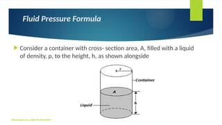Pressure Notes 04 PRESSURE.pptx powerpoint pressure notes | PPTX