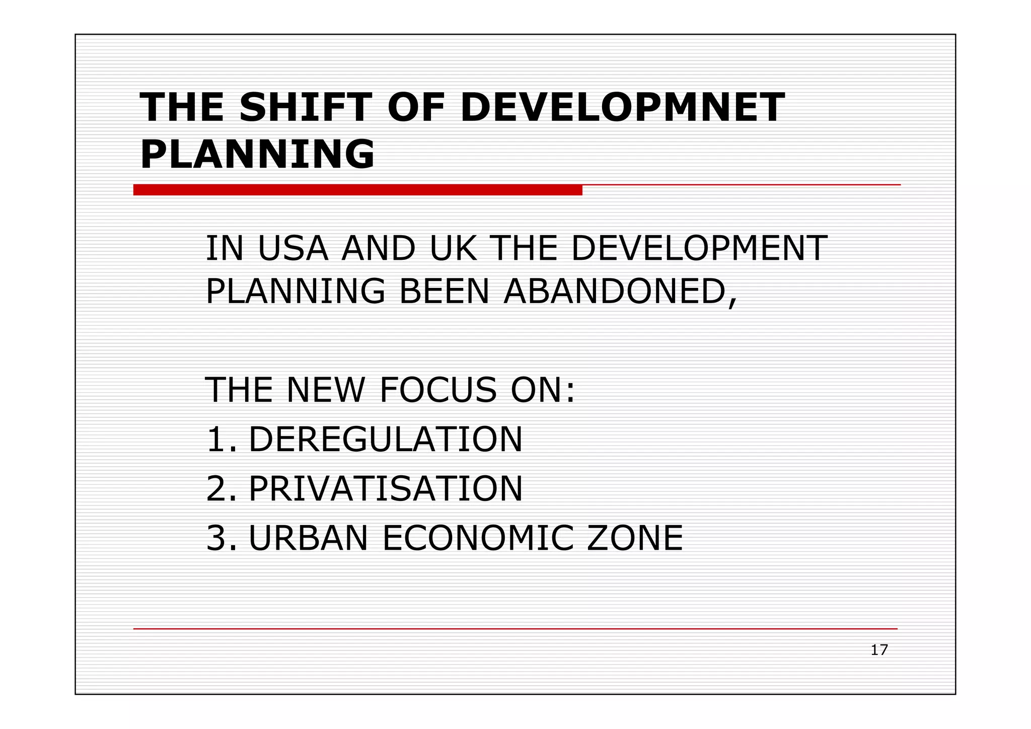 PLANNING AND BUDGETING