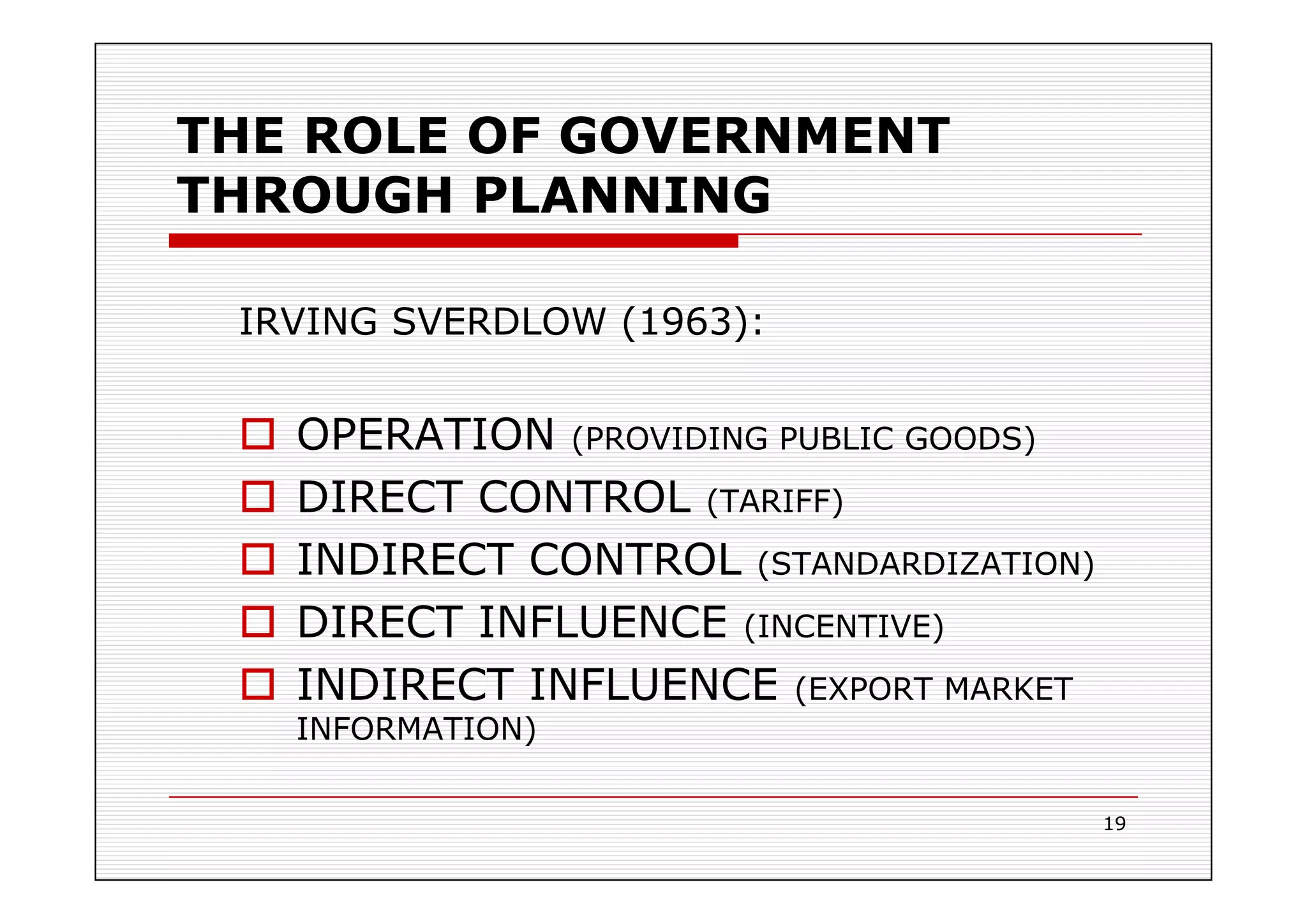 PLANNING AND BUDGETING