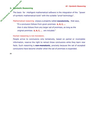 Incomplete Reasoning 04 reasoning systems | PDF