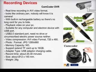 04 recording devices | PPT