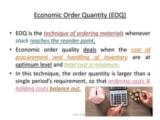 Eoq Balance 04 Resources Management and Allocation | PDF