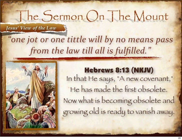 "Jesus & The Law"