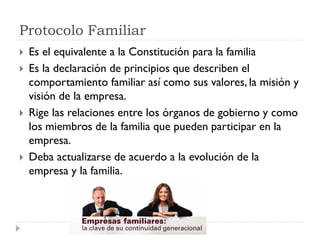 Rol del gerente general en la empresa familiar | PDF