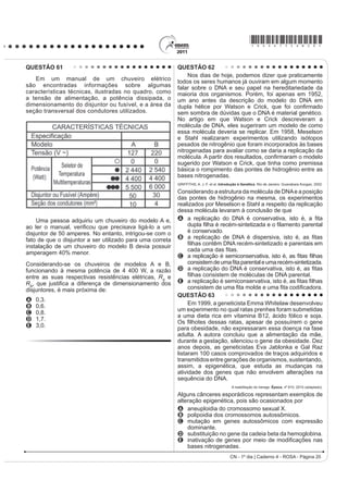 B estagnada, com uma relativa harmonia entre as
                                                                                                  classes.
O organograma apresenta os diversos atores que                                                C tradicional, com a manutenção da escravidão nos
integram uma cadeia agroindustrial e a intensa relação                                            engenhos como forma produtiva típica.
entre os setores primário, secundário e terciário. Nesse                                      D ditatorial, perturbada por um constante clima de
sentido, a disposição dos atores na cadeia agroindustrial                                         opressão mantido pelo exército e polícia.
demonstra                                                                                     E agrária, marcada pela concentração da terra e do
A a autonomia do setor primário.                                                                  poder político local e regional.
B D LPSRUWkQFLD GR VHWRU ¿QDQFHLUR
C o distanciamento entre campo e cidade.                                                      QUESTÃO 17
D a subordinação da indústria à agricultura.
                                                                                                  Estamos testemunhando o reverso da tendência
E a horizontalidade das relações produtivas.
                                                                                              histórica da assalariação do trabalho e socialização
QUESTÃO 15                                                                                    da produção, que foi característica predominante
                                                                                              na era industrial. A nova organização social e
    $V PLJUDo}HV WUDQVQDFLRQDLV LQWHQVL¿FDGDV H                                              econômica baseada nas tecnologias da informação
generalizadas nas últimas décadas do século XX,                                               visa à administração descentralizadora, ao trabalho
expressam aspectos particularmente importantes da                                             individualizante e aos mercados personalizados. As
problemática racial, visto como dilema também mundial.                                        novas tecnologias da informação possibilitam, ao
Deslocam-se indivíduos, famílias e coletividades para                                         mesmo tempo, a descentralização das tarefas e sua
lugares próximos e distantes, envolvendo mudanças                                             coordenação em uma rede interativa de comunicação
mais ou menos drásticas nas condições de vida                                                 em tempo real, seja entre continentes, seja entre os
e trabalho, em padrões e valores socioculturais.                                              andares de um mesmo edifício.
Deslocam-se para sociedades semelhantes ou
                                                                                                     $67(//6 0 A sociedade em rede. 6mR 3DXOR 3D] H 7HUUD  DGDSWDGR 