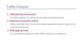 Traffic Engineering in Software-Defined Networks | PDF