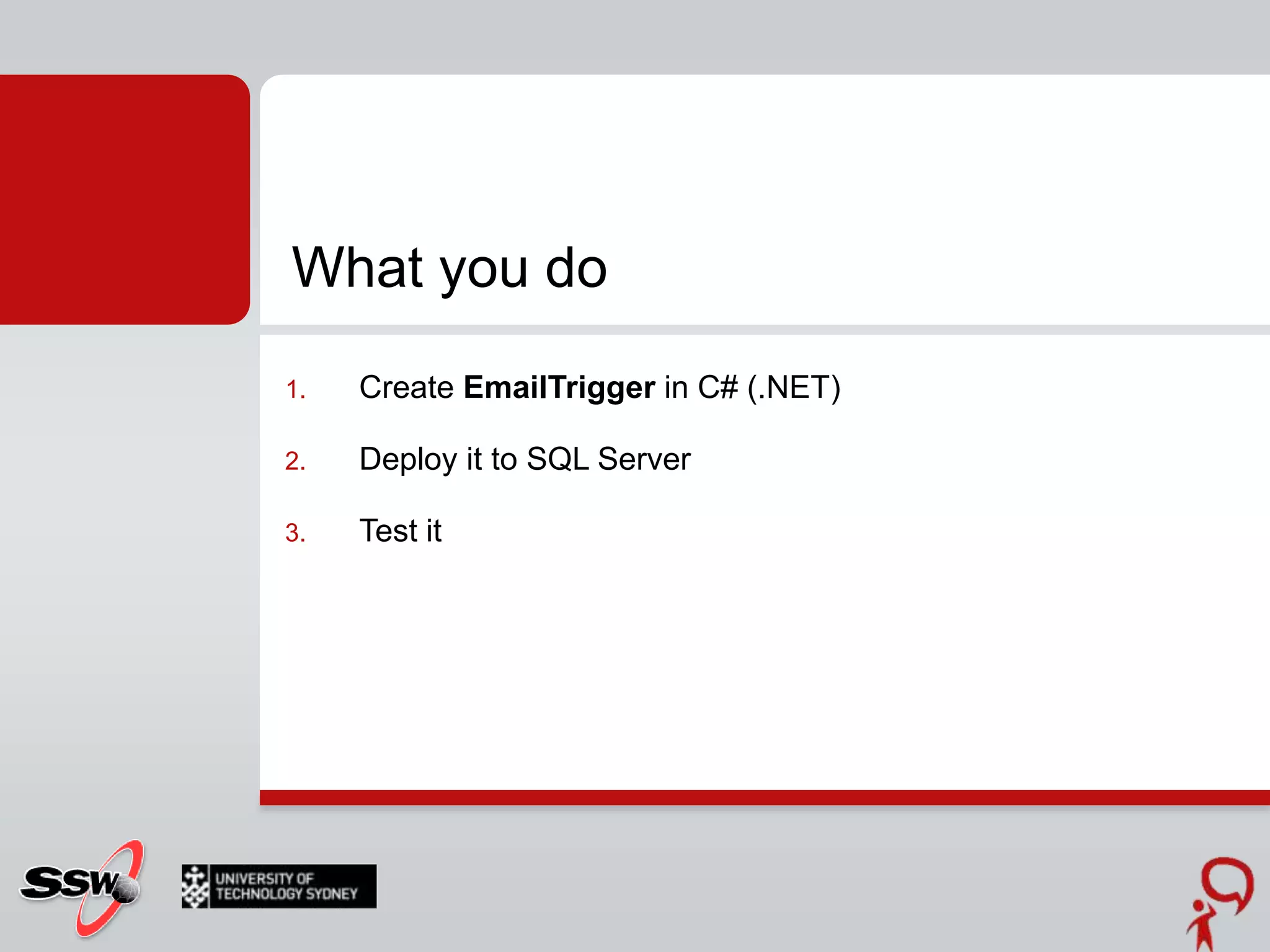 SQL Server - CLR integration | PPT