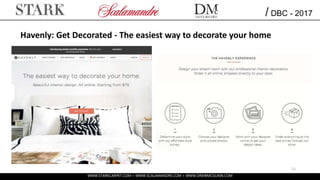 Havenly: Get Decorated - The easiest way to decorate your home
21
/ DBC - 2017
WWW.STARKCARPET.COM + WWW.SCALAMANDRE.COM +...