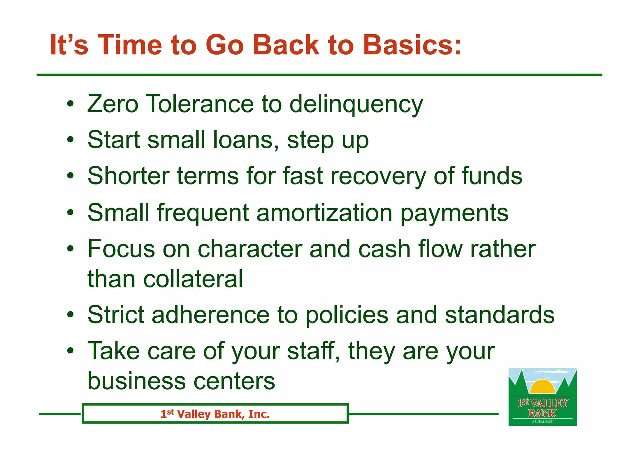 Surviving Microfinance in these trying times