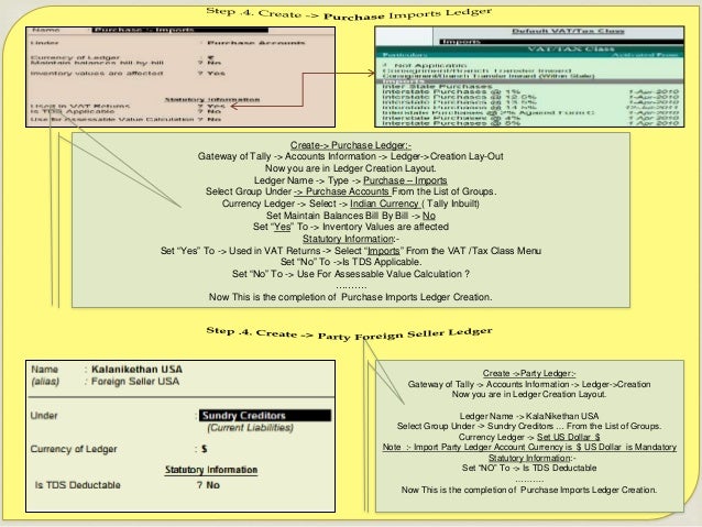 04 Tally Erp9 Forex Import Purchase Lesson By Master Mind Tally Aca - 