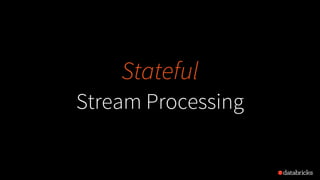 Deep Dive into Stateful Stream Processing in Structured Streaming with ...