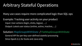 Deep Dive into Stateful Stream Processing in Structured Streaming with ...