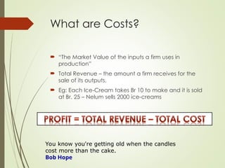 Comprehensive Theory of Production and Cost Analysis in Economics | PPT
