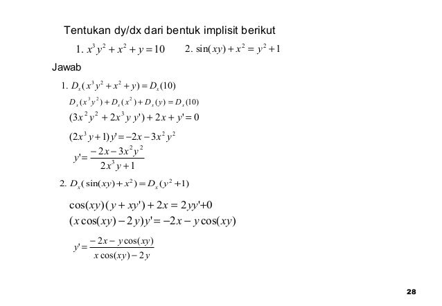 04 Turunan 04 Turunan