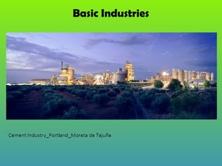 Types of Industries
Basic Industries
 