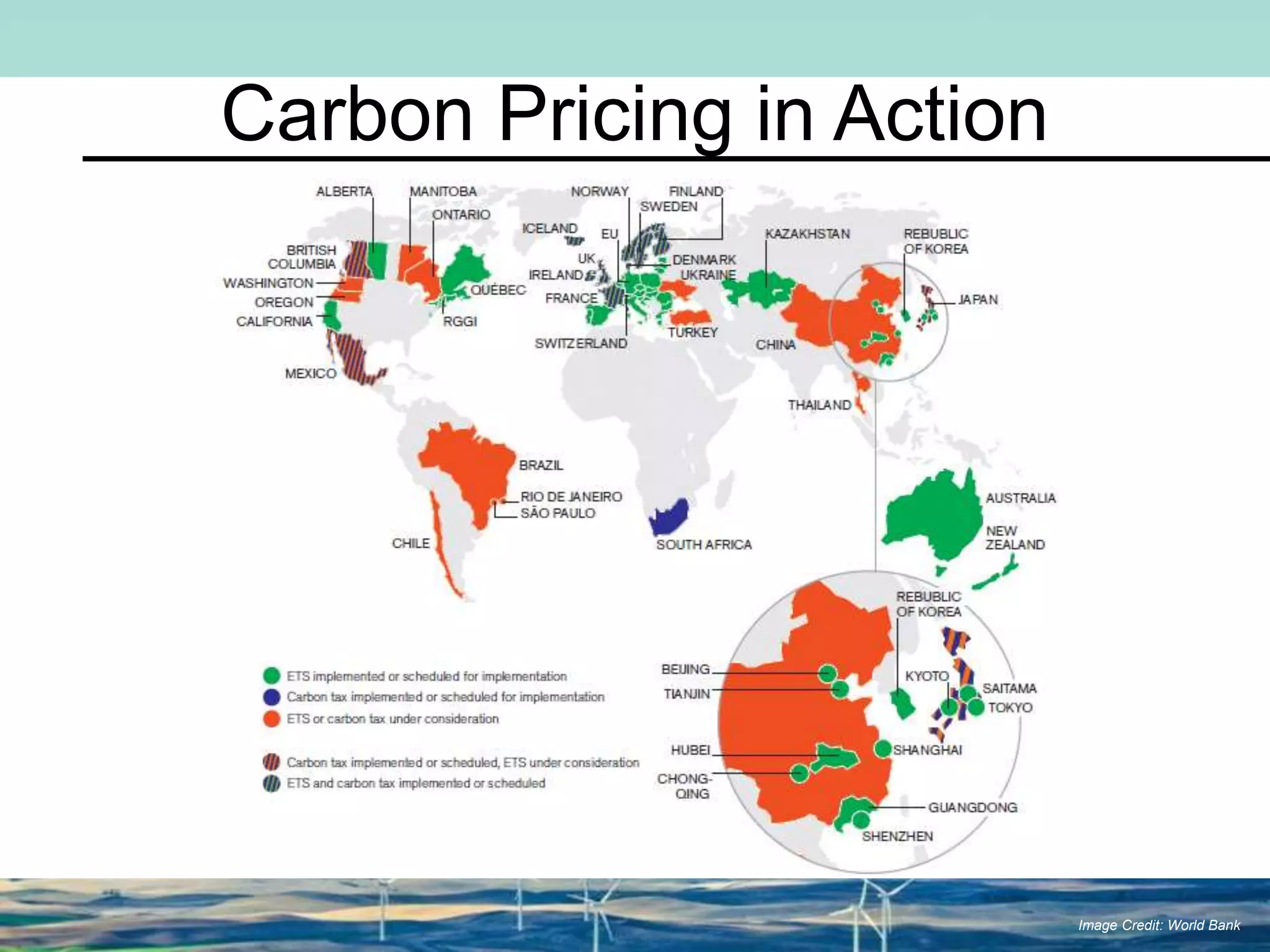 Carbon Pricing in Action
Image Credit: World Bank
 