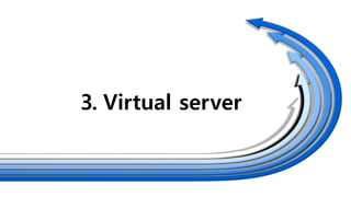3. Virtual server
 