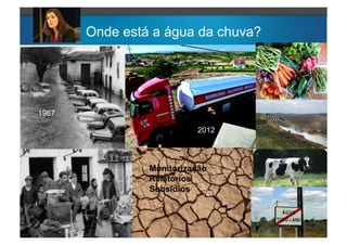 Onde está a água da chuva?




1967

                          2012




                Monitorização
                Relatórios
                Subsídios
 