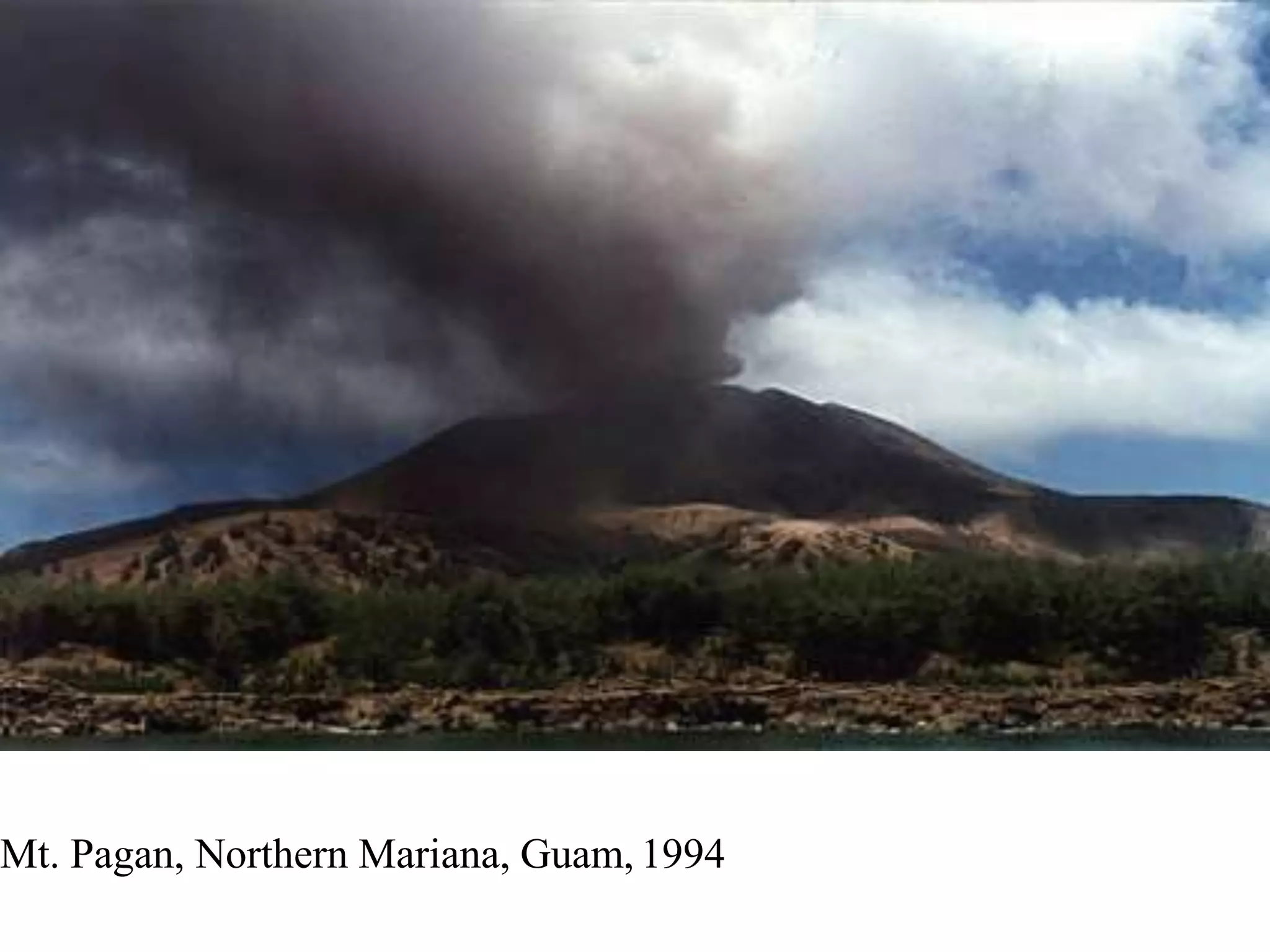 Mt. Pagan, Northern Mariana, Guam, 1994
 