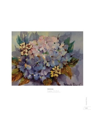 123
YolandaPérez
Hortensias
Acuarela - 19 x 14 cm.
 