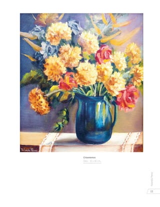 33
YolandaPérez
Crisantemos
Óleo - 35 x 40 cm.
 