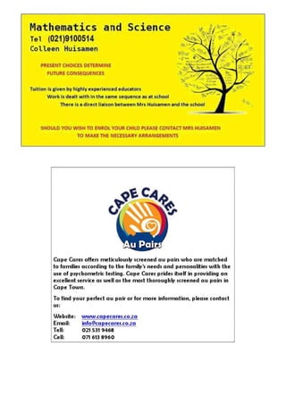 Fairmont focus 10: 26 March 2015