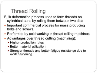 Metal Forming Process | PPTX