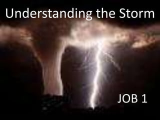 Understanding the Storm




                 JOB 1
 