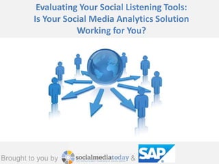 Evaluating Your Social Listening Tools: Is Your Social Media Analytics Solution Working for You? | Webinar Replay